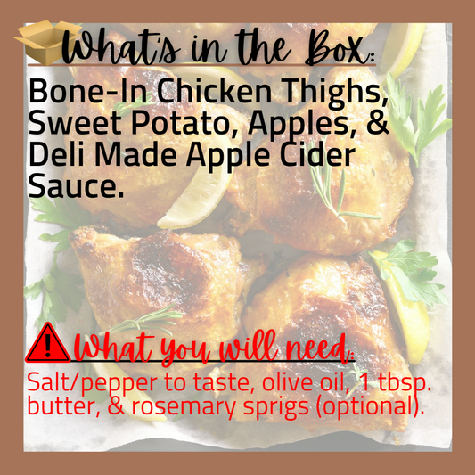 (T) Apple Cider Glazed Chicken